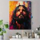 thumbnail image 4 of Qisvanset 12x16 Inch With Frame 2D Flat Wall Art Classic Jesus Art Trendy Apartment Religious Home Gift, 4 of 8