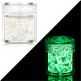thumbnail image 1 of BKER Paillettes Phosphorescentes, Paillettes d'Ongles Lumineuses Holographiques Chunky, 1 of 7