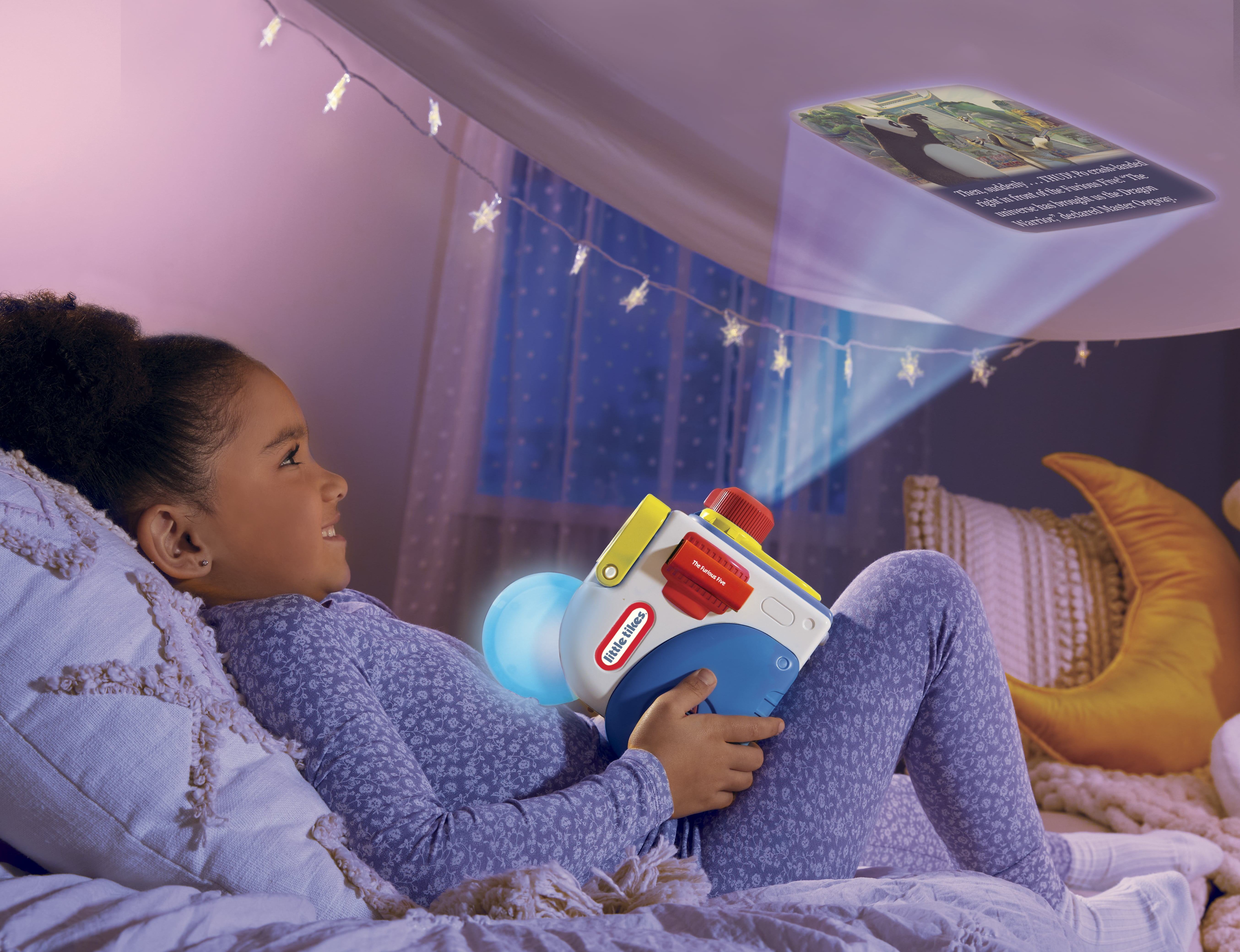 Little Tikes Story Dream Machine DreamWorks Kung Fu Panda Awesomeness, Books, Audio Play Character, Toy Gift for Toddlers, Kids Girls Boys 3+
