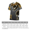 PittsburghPirates Baseball Sports TShirts Casual Short Sleeve