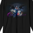 thumbnail image 2 of Castlevania Isaac Winged Demon Men's Black Long Sleeve Shirt-Medium, 2 of 3