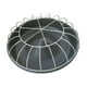 thumbnail image 1 of Comedero para pollos, cubo para pájaros, portátil, para granja, patio trasero, bandeja dispensadora de alimento, comedero para gansos, codornices, 20 hoyos, 1 of 8