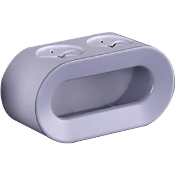 Paquete de 2 soportes para cepillos de dientes eléctricos para montar en la pared, pegatinas para baño, soporte universal para cepillos de dientes, soporte antideslizante para cepillos de dientes elé