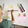 thumbnail image 4 of 4Pcs Sponge Rollers DIY Painting Sponge Stampers Kids Drawing Tools with Patterns, 4 of 8