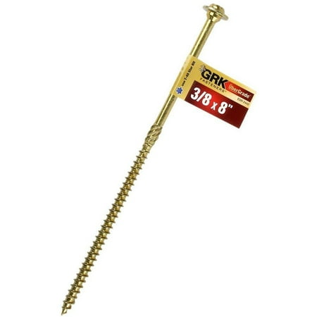 

25PC GRK Fasteners GRK Fasteners 96020 Rugged Structural Screw 3/8 x 8