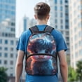 thumbnail image 3 of HUIACONG Cute Highland Cow School Backpack for Students 6-18 Ergonomic Padded Shoulder Straps Large Capacity Bookbag for Elementary Middle High School Boys Girls Daily Use, 3 of 7