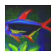 thumbnail image 4 of Neon Tetra Fauvism - Canvas, 4 of 25