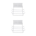 thumbnail image 1 of Matsuzay Estante de almacenamiento para cucharas, soporte de almacenamiento para colgar de hierro, punzonado gratis, organizador de cocina, Type1 NO1, 1 of 6