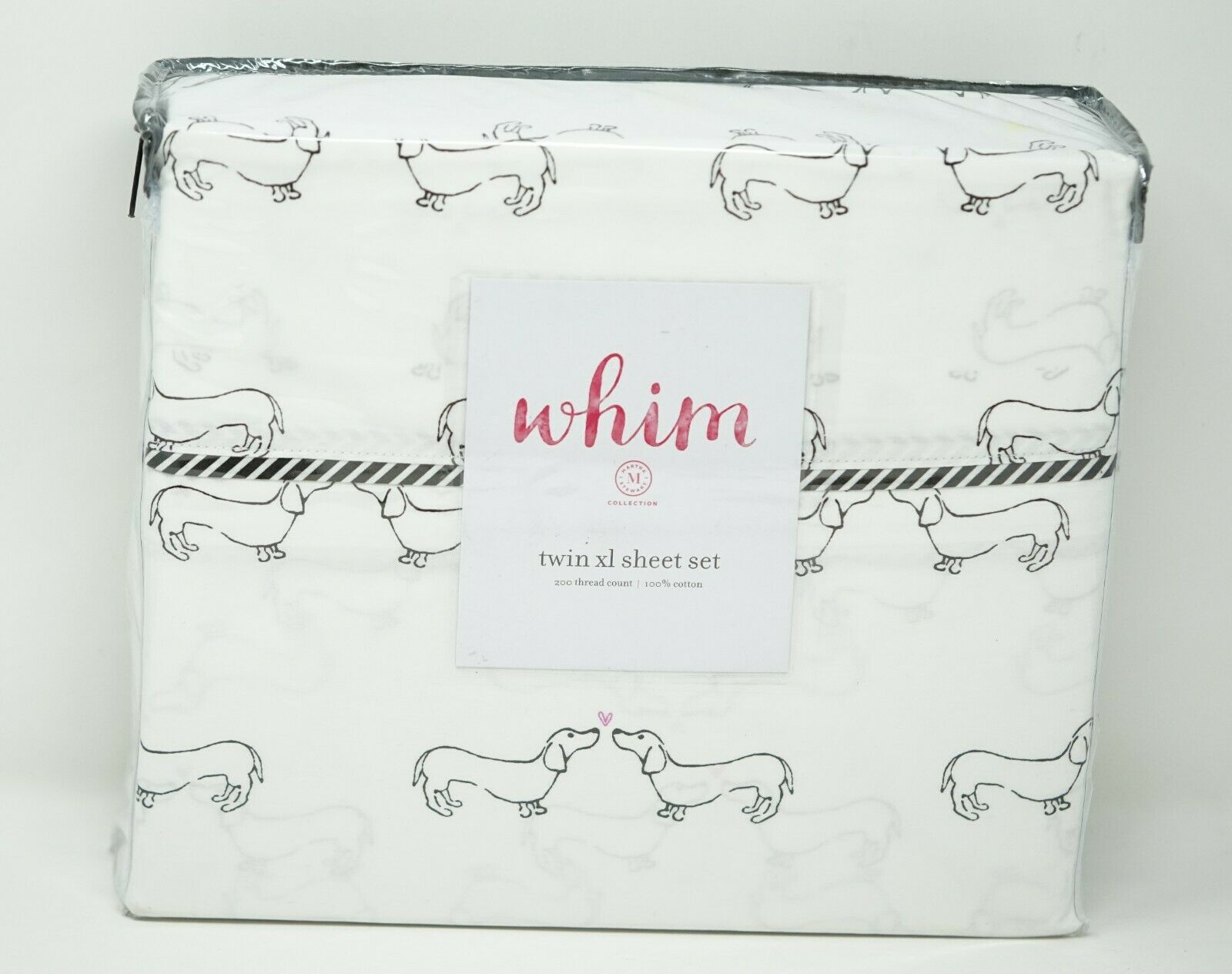 Whim by Martha Stewart Dachshund Kisses 