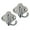 Silver, variant on Modern Double Loop Hooks Rusts Resistant Picture Hangers Stainless Steel Hanging Solution For Renters And Home Use