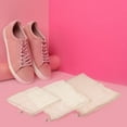thumbnail image 5 of Unique Bargains Small Cotton Shoe Bags Luggage Organizers Drawstring Storage Bags, Beige 2 Pack, 5 of 5