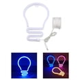 thumbnail image 1 of Letrero de decorativo de 25,5x16,5 cm, decoración de pared, luces LED, bombilla, luces de , lámpara para , letreros de LE Colco Luz de muestra de globo de neón, 1 of 7