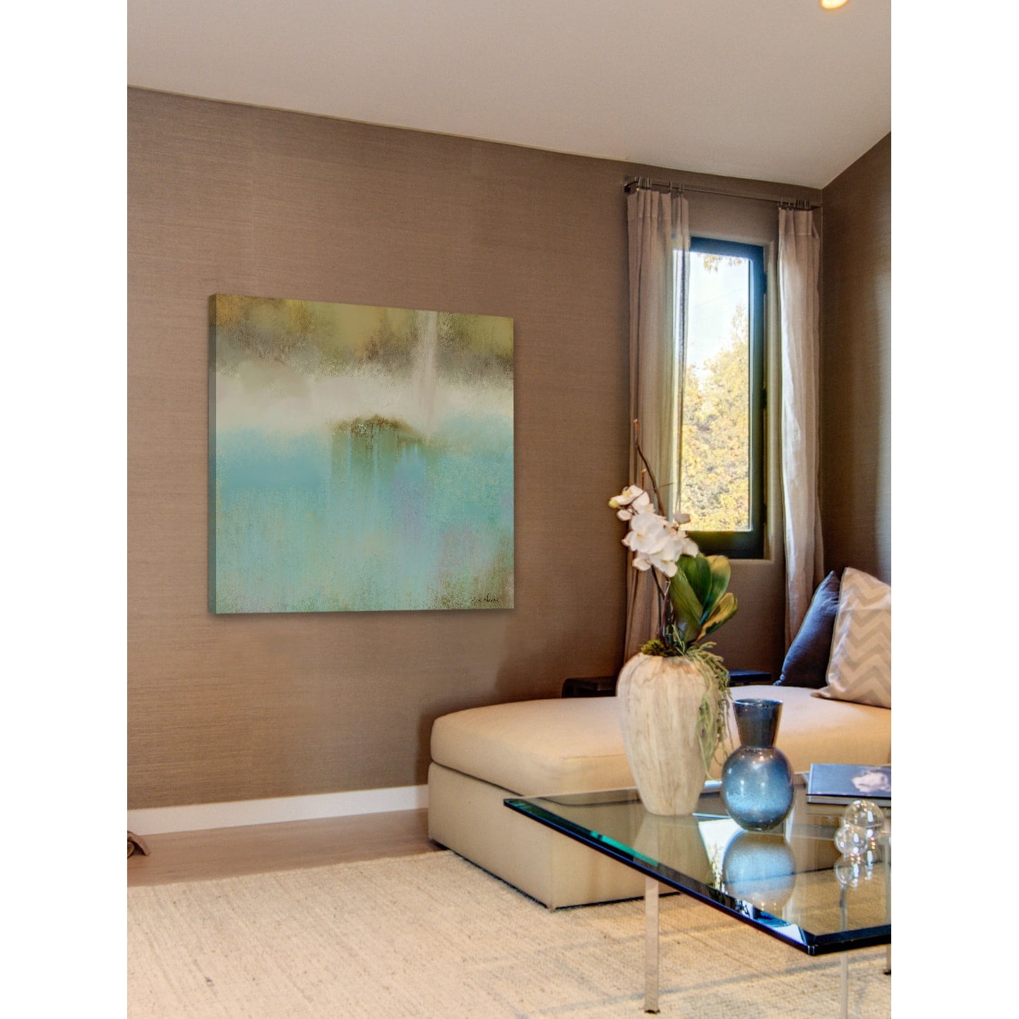 Marmont Hill "Moods" by Rick Novak Painting Print on Wrapped Canvas