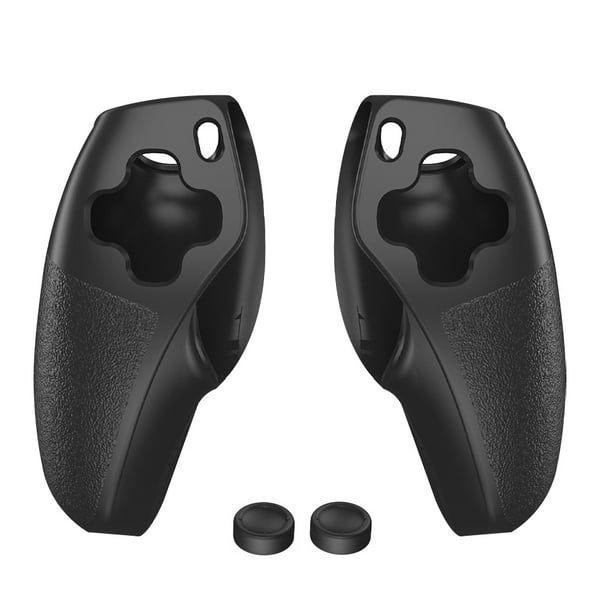 Funda para controlador de juegos Funda de silicona para mando de juegos Protector de agarre antideslizante Reemplazo para PS5, Negro Eigraketly EL001556-01
