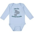 thumbnail image 3 of Inktastic Save the Chubby Mermaids with Cute Manatees Boys or Girls Long Sleeve Baby Bodysuit, 3 of 5