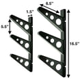 thumbnail image 2 of Skateboard Rack, 3 Board Wall Storage Mount, Home and Garage, 2 of 5