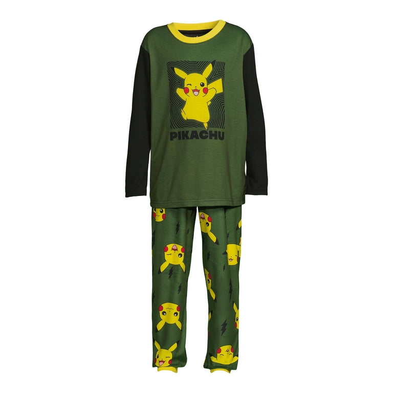 Pikachu pajamas 2025 walmart