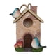 thumbnail image 2 of Casa de Pájaros de Resina CUTICAT Colgante Azul Refugio de Nido, 2 of 8
