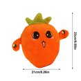 thumbnail image 3 of Christmas Gifts Liweisiy Fruit Sensor Beat Piano Parent-Child Interactive Doll Toys D4881 Orange, 3 of 8