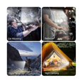 thumbnail image 3 of 2pcs Cob Led Flashlight Magnetic Work Light Usb Rechargeable Torch Hook Lantern Inspection Light Ca, 3 of 5