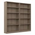 thumbnail image 1 of Bush Furniture Universal Tall 5 Shelf Bookcase - Set of 2, Ash Gray, 1 of 7