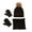 Black, variant on Cheers.US Winter Beanie Hat Gloves Scarf Set Warm Knit Fleece Children Woolen Hat Twisting Pattern Skin-friendly Simple Warm Knitted Hat Circle Scarf Gloves Suit for Going Out