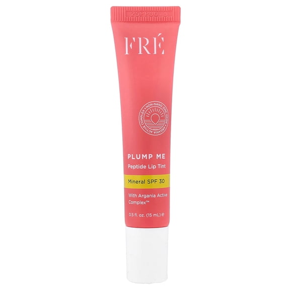 Fre Plump Me, Peptide Lip Tint, SPF 30, Pampelone, 0.5 fl oz (15 ml)