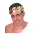 thumbnail image 2 of Roman Wreath Headpiece Gold Foil Generic One Size Unisex Adult Fancy Dress Party Book Week Halloween, 2 of 2