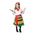 thumbnail image 1 of Disfraz de bailarina mexicana Dress Up America para niña de 3 a 8 años, 1 of 3