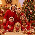 thumbnail image 6 of Onesie Family Christmas Pajamas Matching Sets Holiday Sleepwear Christmas Pajamas Onesie Animal Jumpsuit Sleepwear Adult Couples, 6 of 7