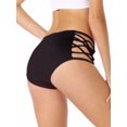 thumbnail image 4 of YouLoveIt Women's Bikini Bottom Tummy Control Swimsuit Briefs Pants High Waisted Bikini Swim Pants Full Coverage Bikini Bottom Swim Briefs, 4 of 6