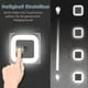 thumbnail image 2 of Dimmable Led Night Light With Motion Sensor Set Of 2 Nightlight Sockets Continuously Adjustable Brightness 3 Modes (auto/on/off) Orientation Light Nur, 2 of 5