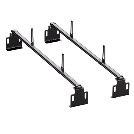 Van Roof Ladder Rack for Trucks  Adjustable Trailer Ladder Carrier Fits Most Vehicles