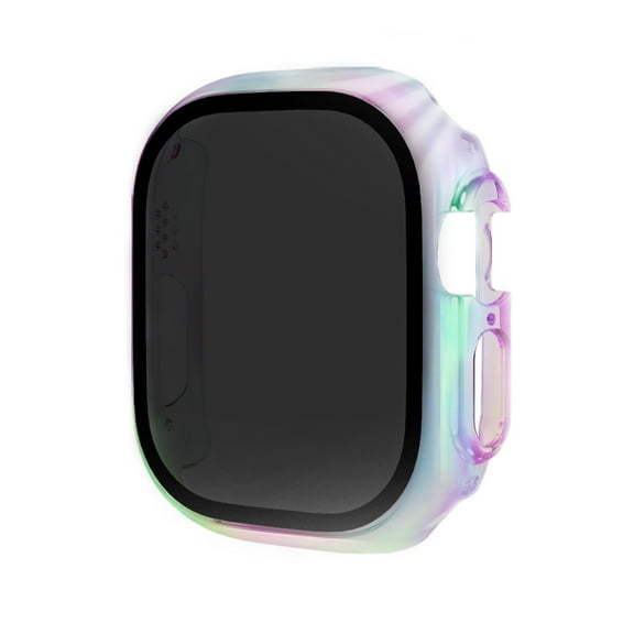 Allytechgroup Hard PC Case Compatible for Apple Watch Series 10 46mm, [Screen Protector] Ultra-Thin Overall Shockproof Protective Cover for iWatch Series 10 46mm, Colorful