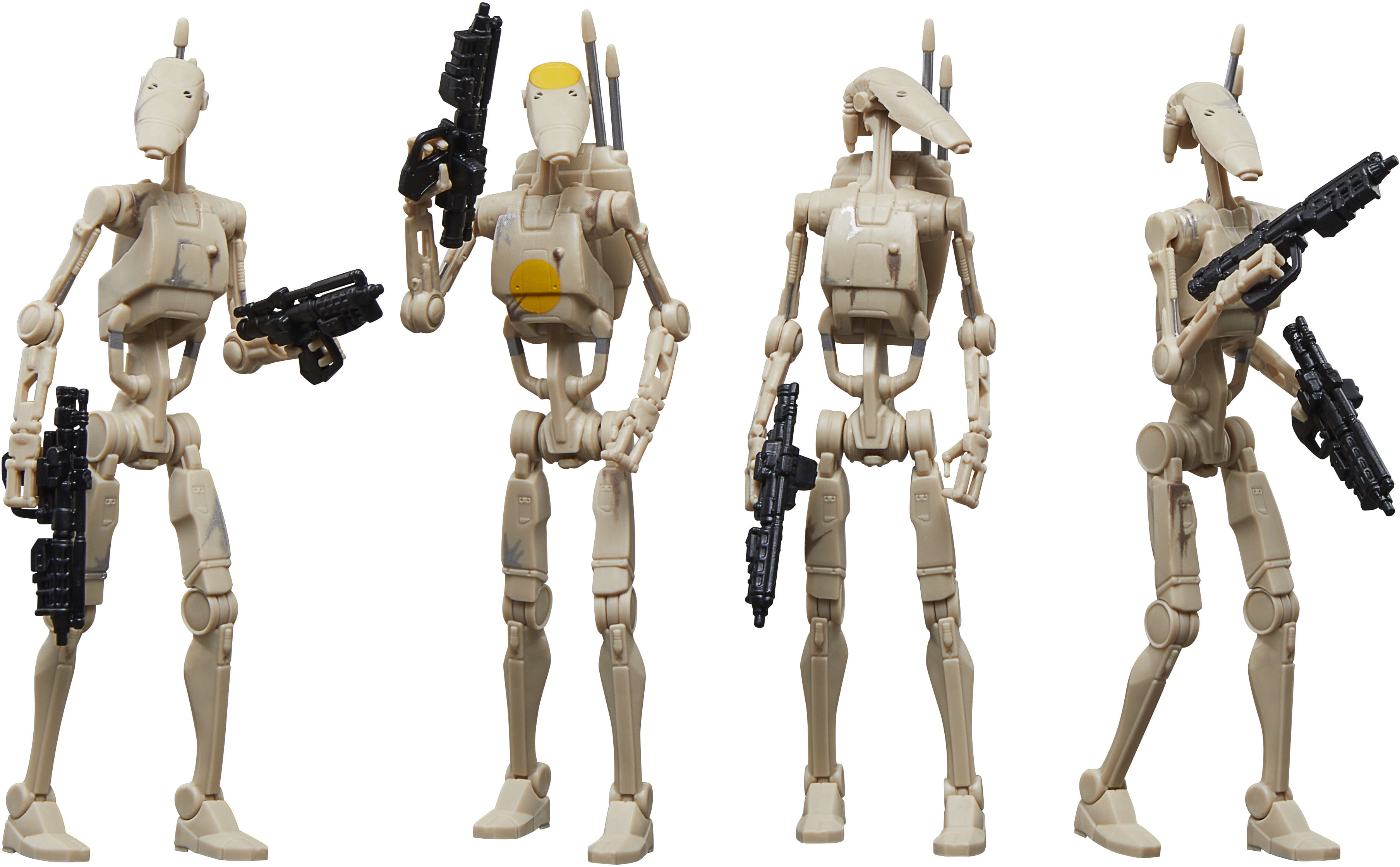 Star Wars: The Phantom Menace - Vintage Collection - Battle Droid Action Figure 4-Pack