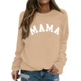thumbnail image 5 of ZJXFGS Pullover Sweaters For Women Ladies Sweaters Long Sleeve Tops For Women Trendy Oversized Tops For Women Womens Cold Weather Clothes Crew Neck Sweatshirt Womens Pullover Warm Outfits For Women L, 5 of 6