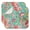 Cameosa-515, variant on Vintage Paisley and Floral Coffee Mat – Fast Drying Microfiber Spill Mat, Reversible Dish Drying Pad for Kitchen and Coffee Bars