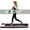 Pink, variant on 2.5 HP Under-Desk Walking Treadmill Portable Jogging Exercise Machine with Remote Controller, Walking Treadmill Exercise Maximum Weight 300lbs,Pink