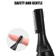 thumbnail image 4 of Unique Bargains Electric Eyebrow Trimmer Portable Eyebrow Razor for Women for Face Body Battery Operated Portable Black, 4 of 7