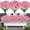 Pink, variant on 20 Bundles Outdoor Artificial Flowers, UV Resistant Fake Flower with Plastic Plants Faux Silk Flower for Outside Front Porch Hanging Planter Christmas Decoration