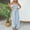 Sky Blue, variant on Women's Off-Shoulder Romper - Beach Vacation Outfit,Summer Border Women Clothing New foreign Trade Fashion Printed Tube Top Suspender Jumpsuit Wide Leg Pants Black XXXL