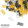 thumbnail image 7 of LOLIPPYY 2 Bags 2026 Confetti: 2026 New Year'S Eve Party Supplies - Glitter Confetti For Table Decorations Happy New Year Party Accessories For Festive Atmosphere, 7 of 7