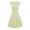 Beige, variant on TQWQT Women's Wedding Guest Dress Elegant Vintage Cotton Casual Flared A-Line Swing Party Cocktail Dresses