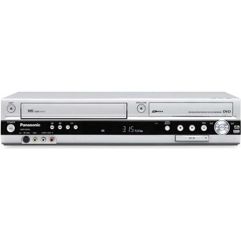 Panasonic DMRES35VS (REFURBISHED) DVD/VCR Recorder Player Combo