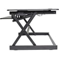 thumbnail image 3 of Lorell, LLR99759, Deluxe Adjustable Desk Riser, 1 Each, Black, 3 of 11