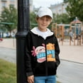 thumbnail image 5 of Chaqlin Horses Fleece Sweatshirt for Kids and Boys - Lightweight Trendy Top with Long Sleeve for Daily Wear and Sports, 5 of 7