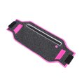 thumbnail image 4 of Riñonera deportiva para correr al aire libre, paquete multifuncional, bolsillo para llaves del teléfono (rosa roja), 4 of 8