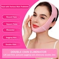 thumbnail image 5 of Máscara de elevación V line Reductor de papada - Eliminador de papada - Cinturón facial, reafirmante de la piel que previene la flacidez Cinta de estiramiento facial, 5 of 5