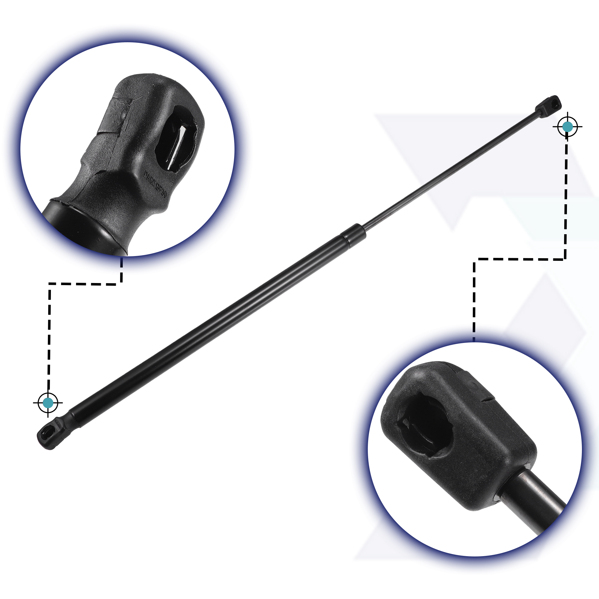 Unique Bargains 2Pcs Rear Hatch Lift Supports Struts for Opel Corsa Mk3 D 2006-2016