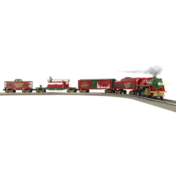 Lionel Christmas Celebration Express O Gauge Train Set with Bluetooth and Remote